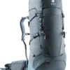 Deuter Aircontact Core 40+10 Rugzak, Grijs