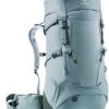 Deuter Aircontact Core 45+10 SL Backpack Women, Blauw/grijs 1 Deuter Aircontact Core 45+10 SL Backpack Women, Blauw/grijs -Deuter Shop deuter aircontact core 45 10 sl backpack shale ivy 1