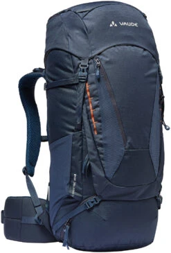 VAUDE Asymmetric 52+8 Rugzak, Blauw